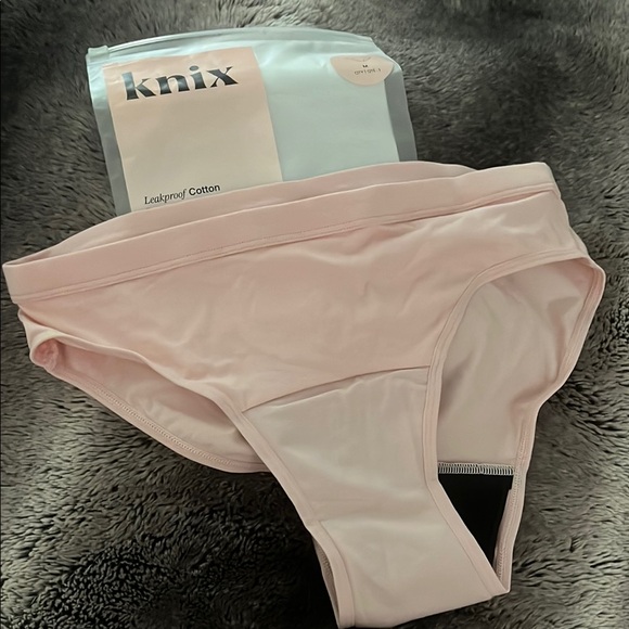 Knix Cotton Bikini Underwear - Soft Pink - Picture 3 of 4
